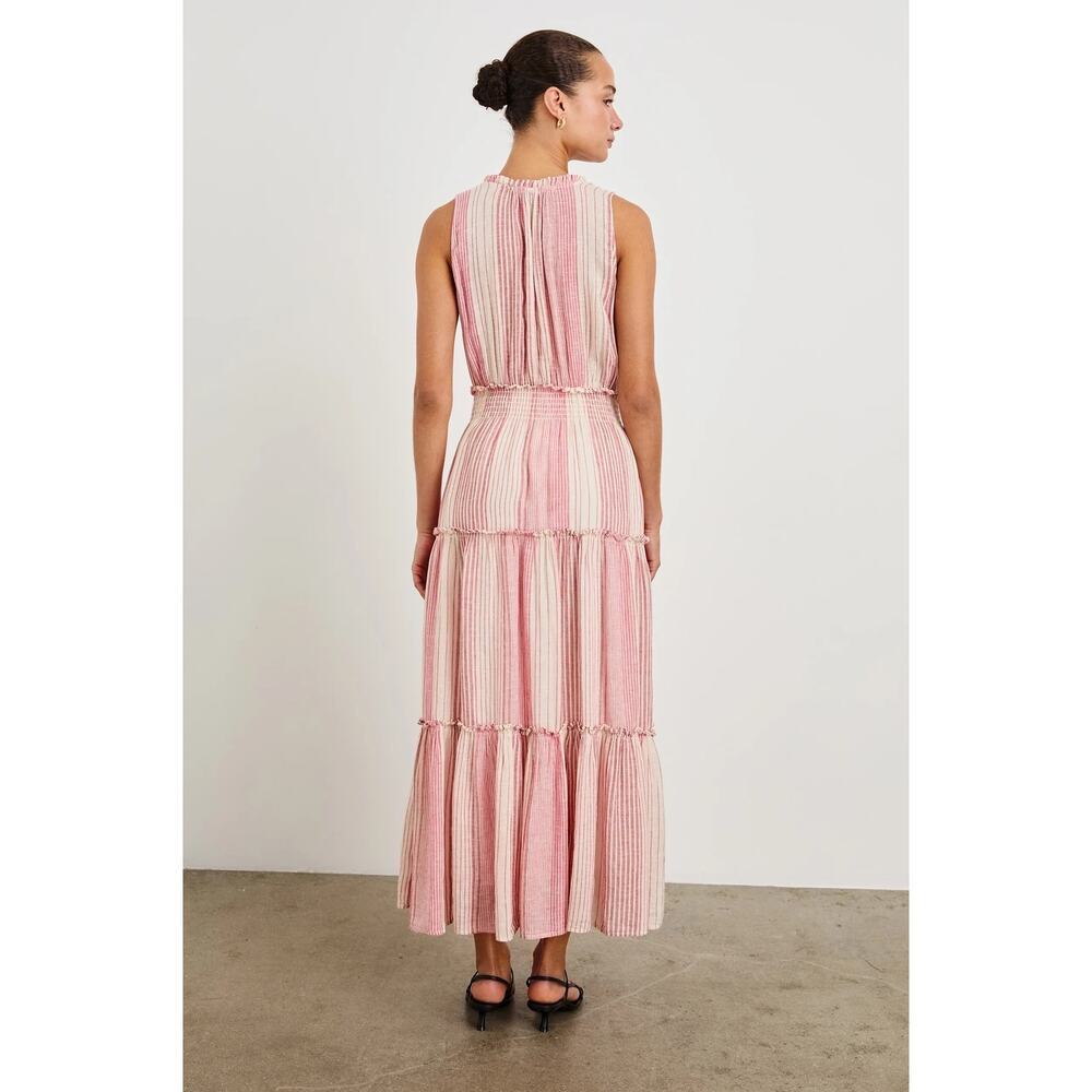 RAILS Loulou Boho Flowy Stripe Maxi Dress MED - Picture 4 of 13